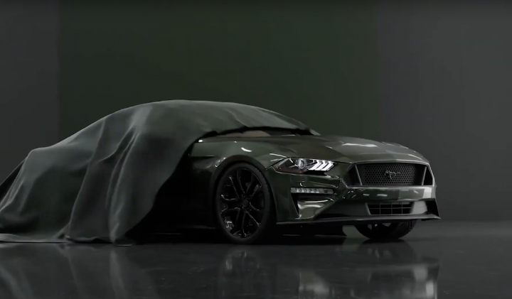 3D моделирование Mustang для Арт выставки