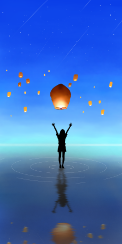 Girl and dream