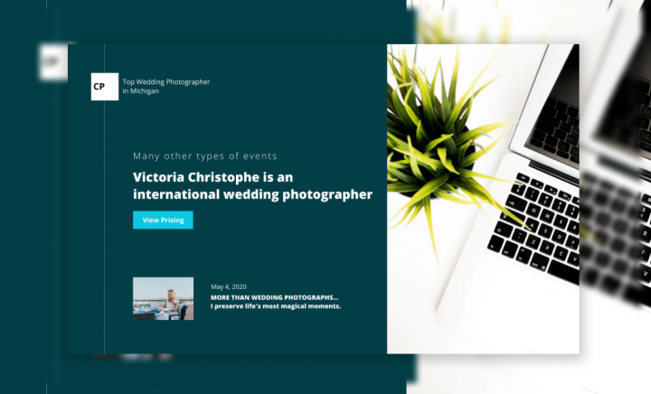 ДИЗАЙН САЙТА для фотогорафа