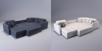 3d модель дивана 005