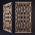 Декоративная панель из металла