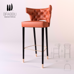 BRABBU design KANSAS  BAR CHAIR