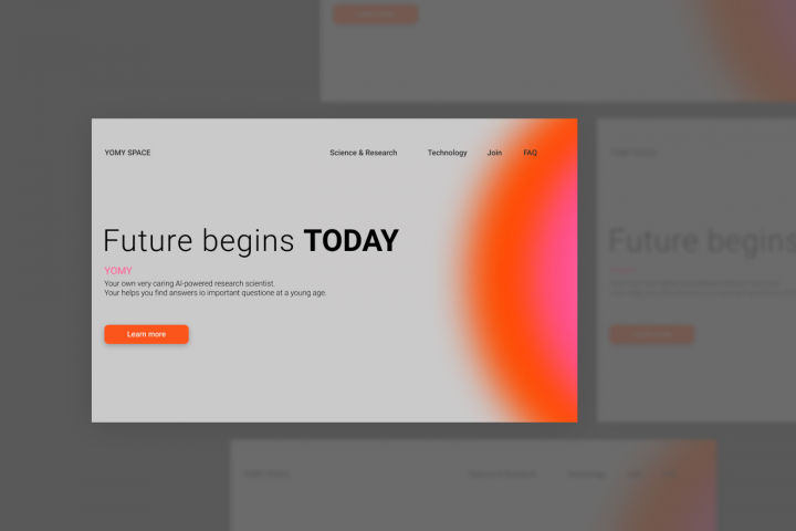 Главная страница лендинга