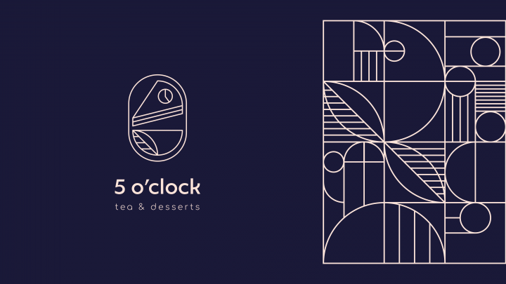 Логотип и фирменный стиль 5 o'clock