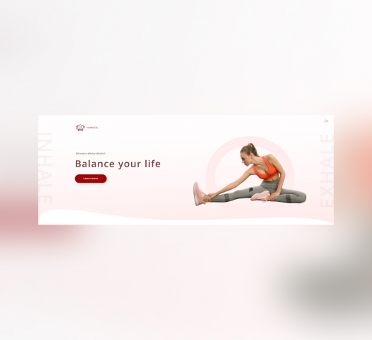 Баннеры для йога-студии