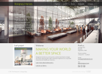 Дизайн сайта студии коммерческих интерьеров