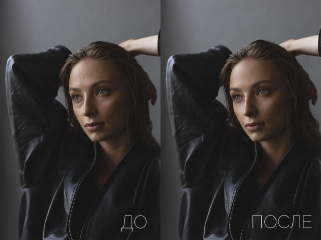 Детальная ретушь и цветокоррекция