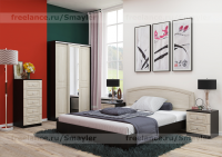 Моделирование и визуализация спальни - 25