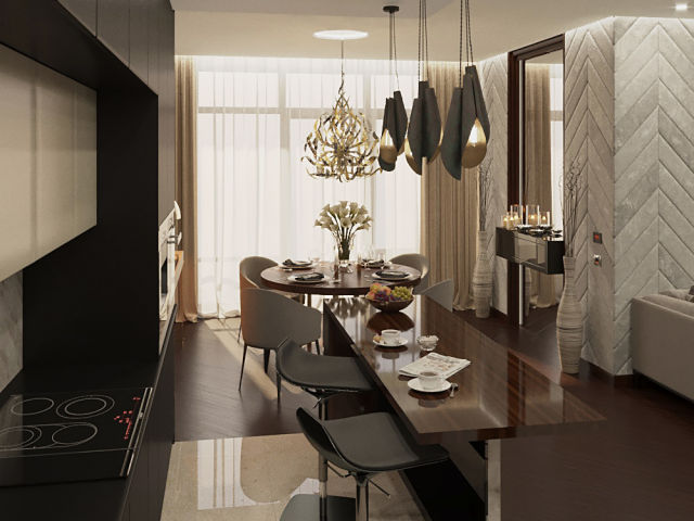 Кухня - столовая