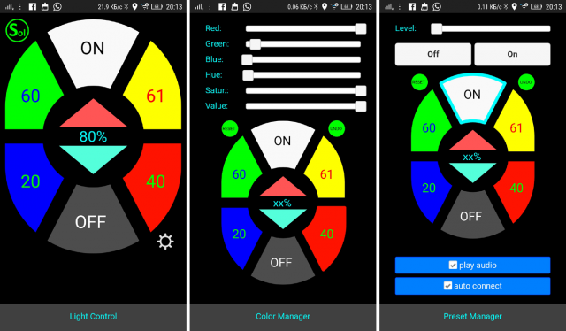 Управление системой освещения спортивного комплекса