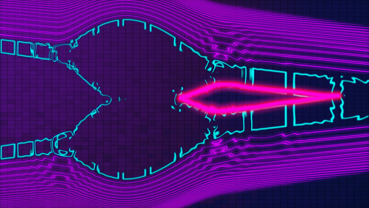 Sound Response Animated Seamless Loop  - Video Montage Example 6