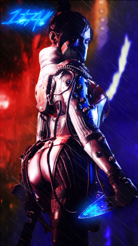 Wraith Seamless Animated Loop - Video Montage Example 4