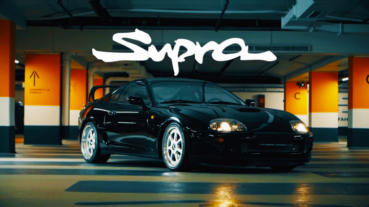 Toyota Supra - Пример Видеомонтажа 1