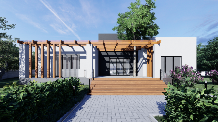 Экстерьер частного дома