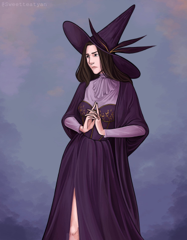 девушка-ведьма