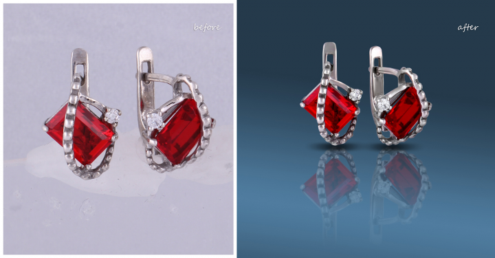 Ретушь серебро