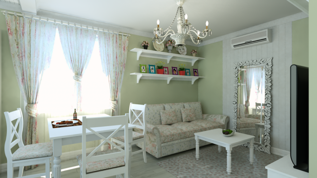 Дача в скандинавском стиле