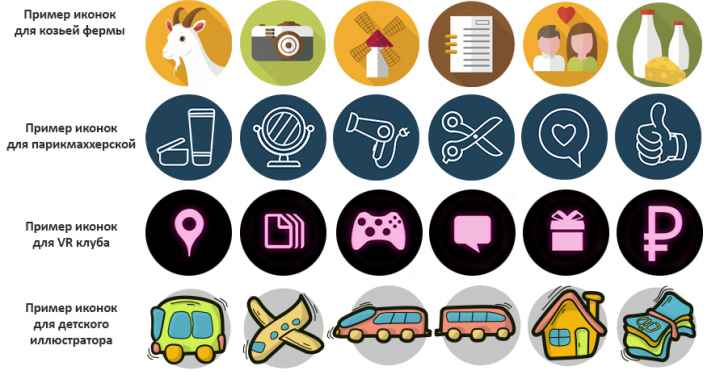 Иконки