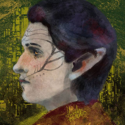 Лавеллан из компьютерной игры "Dragon Age Iquisition"
