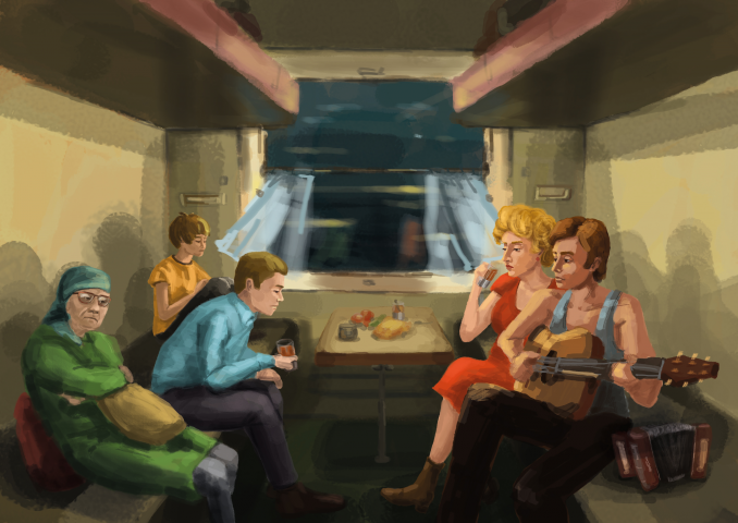 Иллюстрация к  рассказу В. Драгунского из "Денискины рассказы"