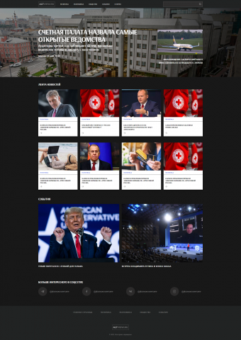 Адаптивная верстка новостного блога