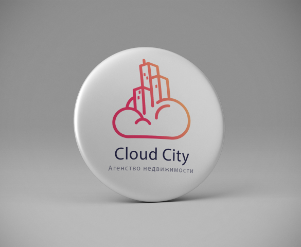 Логотип для агенства недвижимости Cloud City