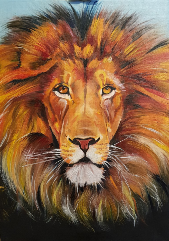 Лев. Масло