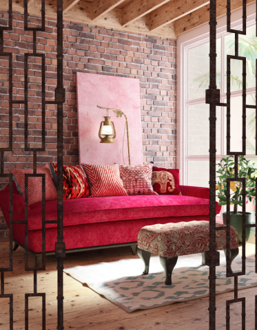 Яркая гостиная/Bright living room