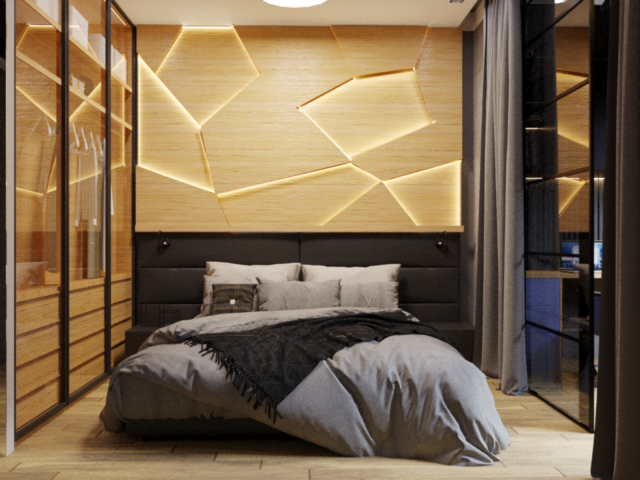 Спальня с рабочим местом