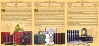 Буклет для книжного магазина "Москва"