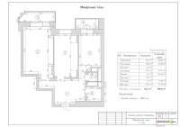 Дизайн-проект. Обмерочный чертёж.