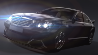 автомобиль MERSEDES S600L с обвесом