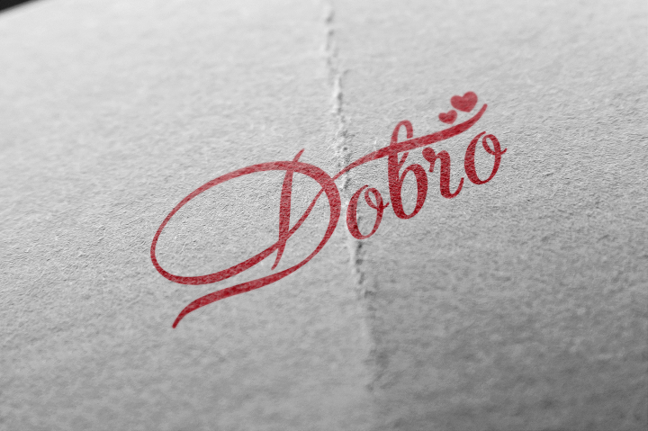 логотип для магазина текстильной продукции DOBRO