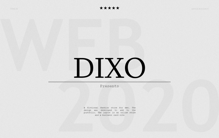 DIXO Landing Page