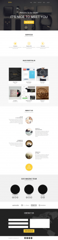 Landing page (Верстка)