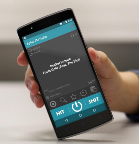 Aplus.FM Android - официальное приложение для прослушивания ради