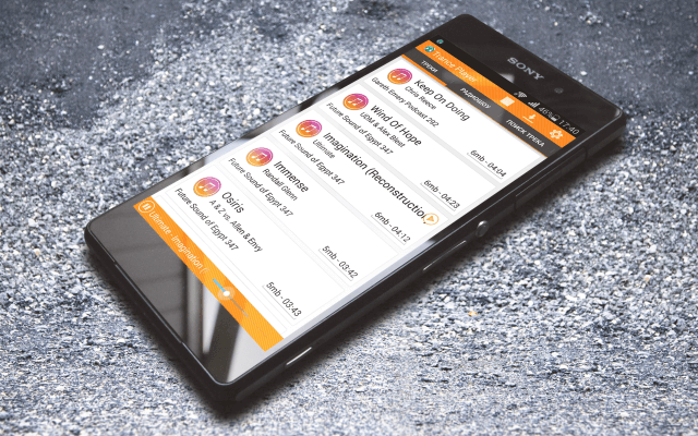 Trance Player - приложение для прослушивания и скачивания треков