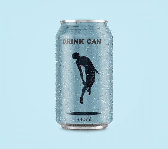 Abstract illustrations with flying people