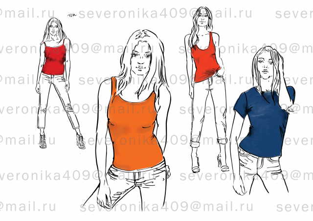 Иллюстрация одежды