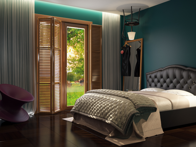 Дизайн спальни "Алиса в стране чудес"