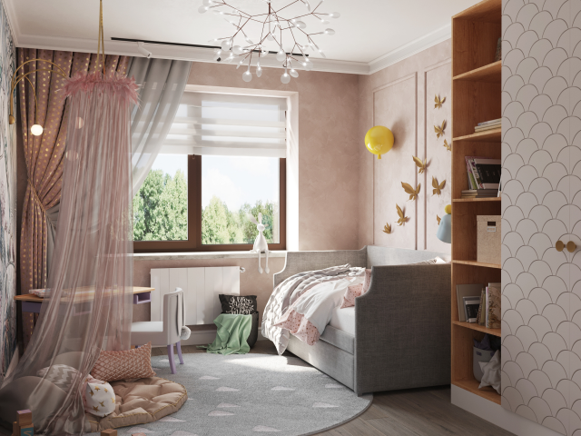 Детская, частный дом, 2020