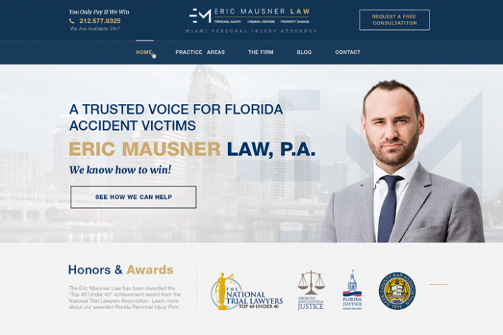 Сайт для Юридической фирмы