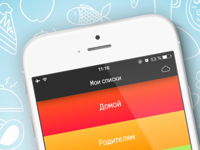 Список покупок Quicklist: дизайн и разработка iOS приложения