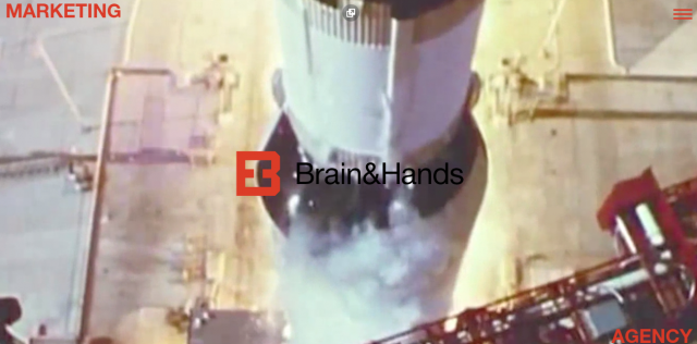Сайт маркетингового агентства Brain & Hands