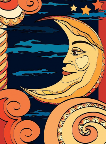 Иллюстрация к сказке "Конёк Горбунок"