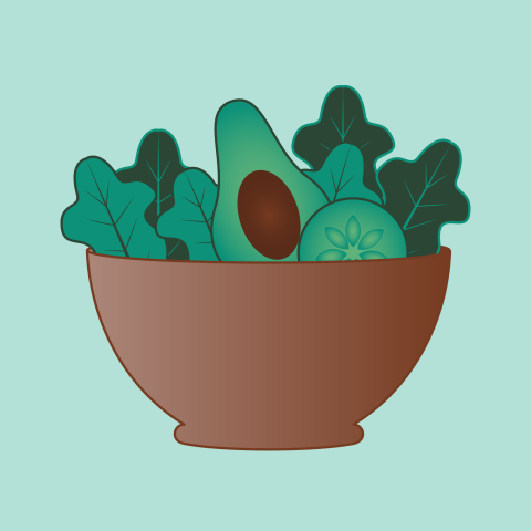 Иконка для Instagram кафе "Сова", раздел "БЛЮДА"