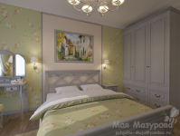Квартира 70 кв.м. Спальная комната