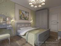 Квартира 70 кв.м. Спальная комната
