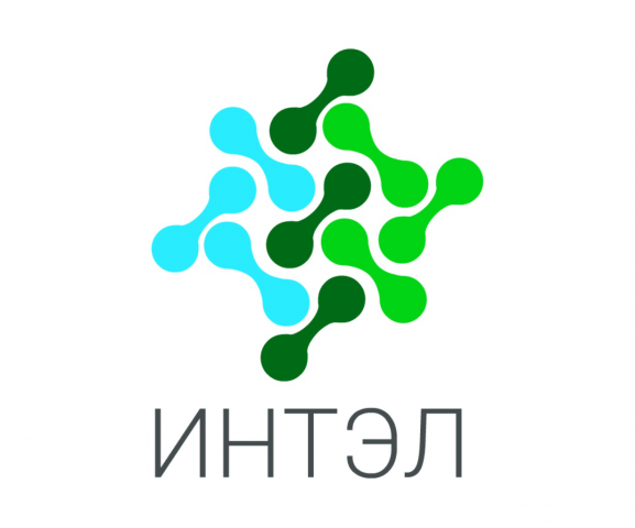 Логотип АО ИНТЭЛ
