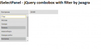 JQuery combobox